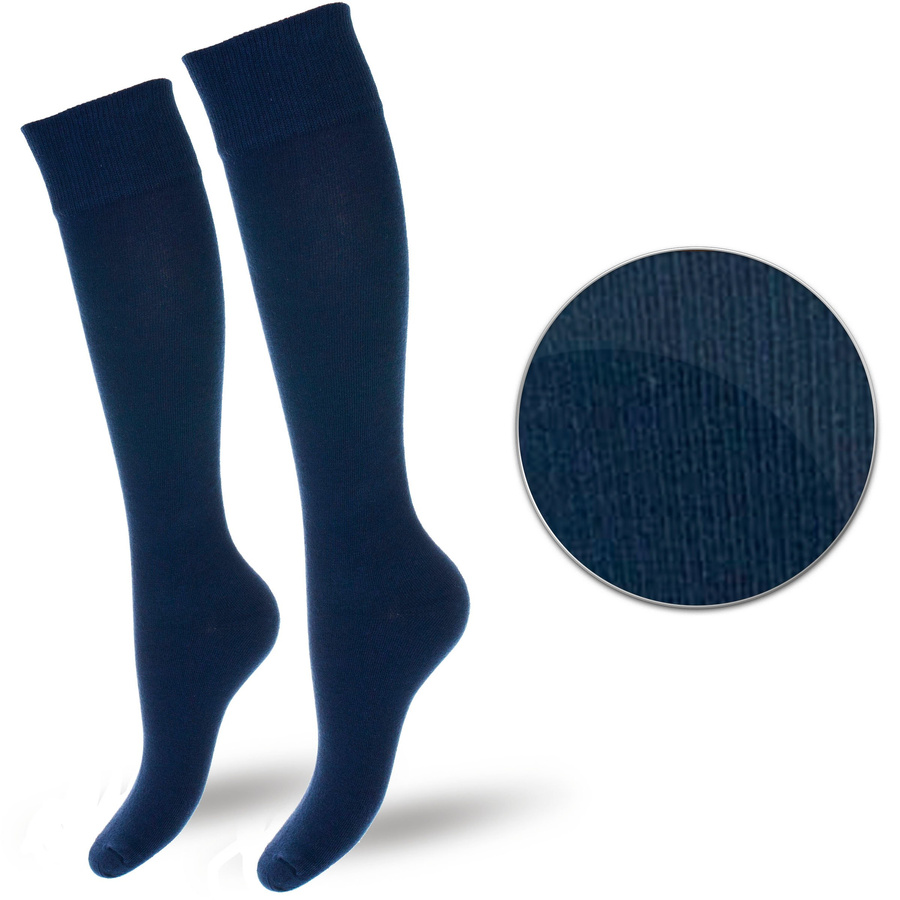 Kniestrümpfe für Frauen, glatt 248