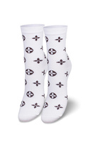 Damen Socken Serie Gemustert 200 Ecru