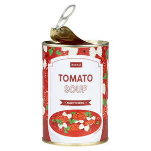Kolorowe Męskie | Damskie Skarpetki SOXO GOOD STUFF tomato soup w puszce bawełniane dla niego dla niej Unisex