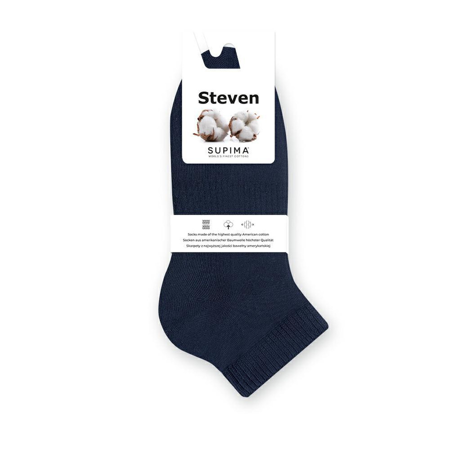 Überziehsocken Supima Artikel 157 OS004 navy blau
