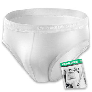 Herren-Slips SM05 Weiß/Schwarz/Rot/Blau