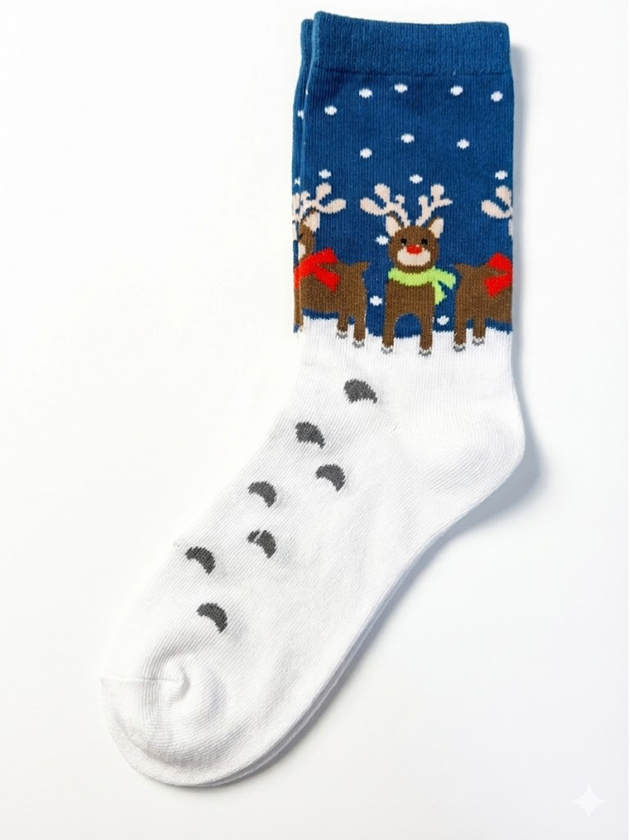 Damen Weihnachtssocken 5er-Pack