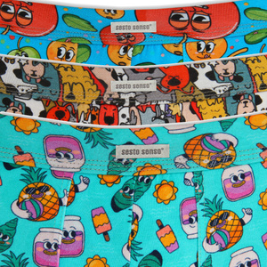 Herren-Boxershorts Funny 09 Mehrfarbig