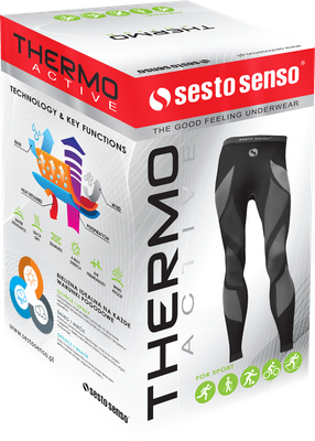 Pantaloni termici Thermo Active Gri