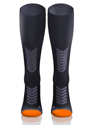 Kompressions-Kniestrümpfe Sportserie Graphit