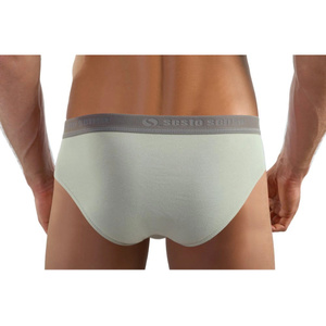 Sesto Senso Herren Slipy Wild Cat – Bequeme Baumwollunterwäsche mit Elastan, Sportlicher Stil, Anatomic Fit, Für Aktive Männer, Farbe: Hellbeige, Modell: SM05