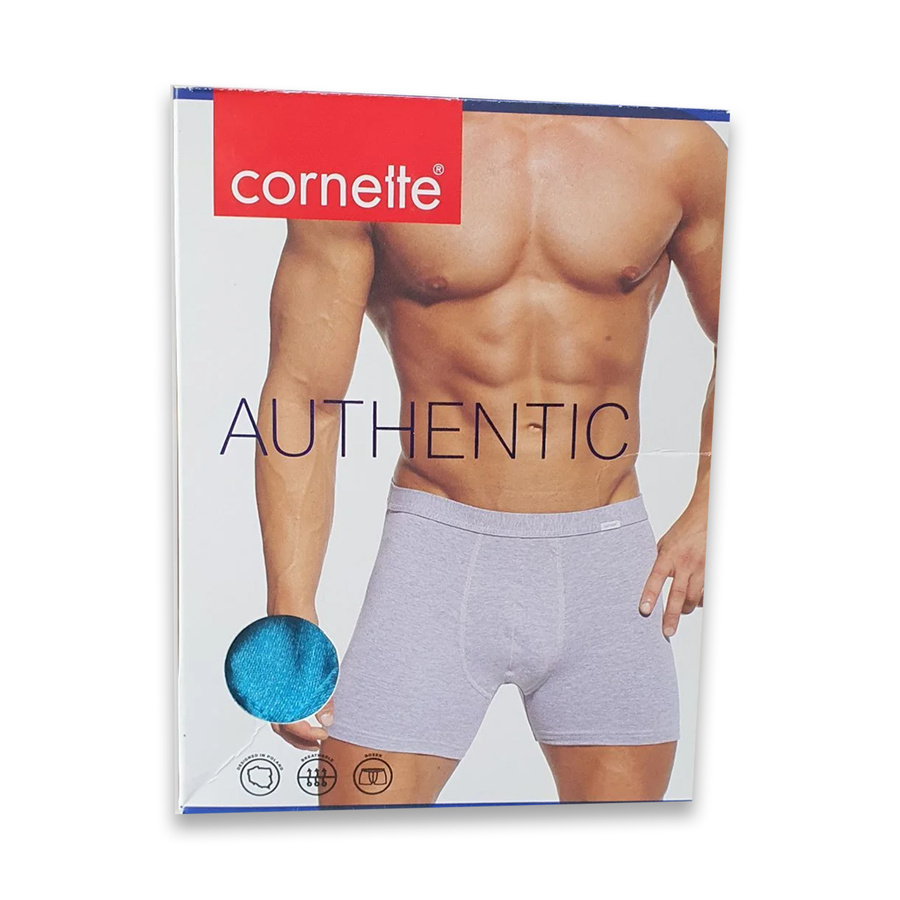 Herren-Boxershorts Authentic Mini 223 graphite Cornette