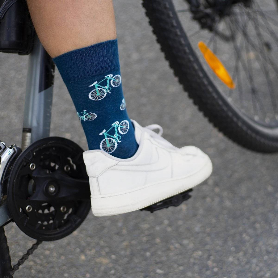 Soxo Good Stuff Lange Socken für Männer in Bikes