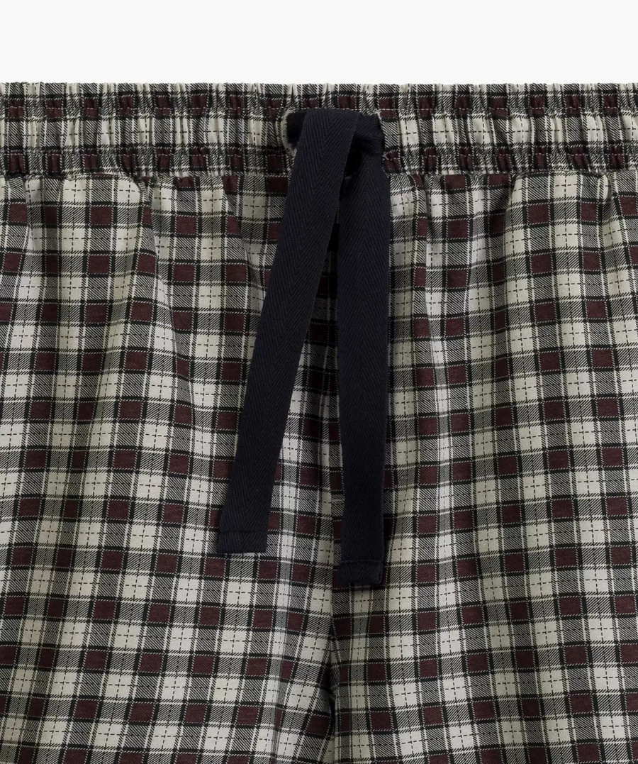 Pijama bărbătească Seria nmp-397 Gri-Roșu