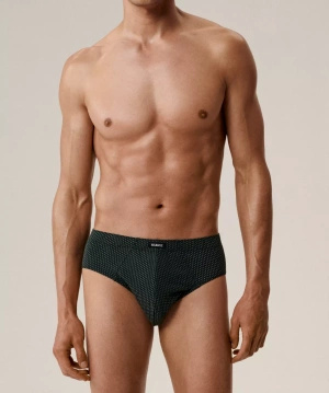 Herren-Slips Serie 3mp-202 Grau Grün Rot