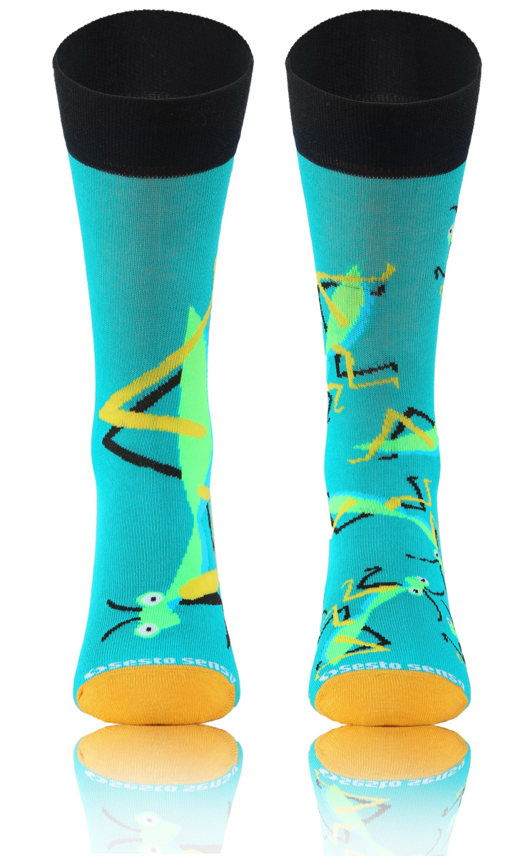 Lange Socken Finest Mehrfarbig