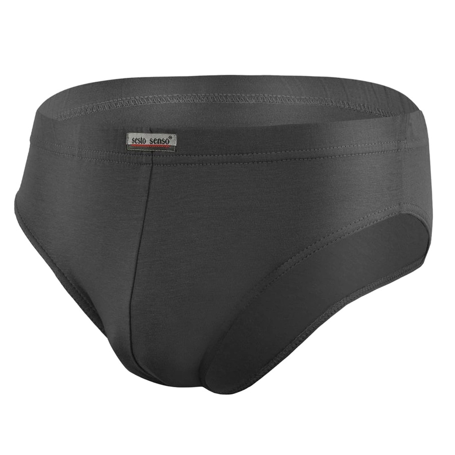 Herren-Slips SM01 Graphit