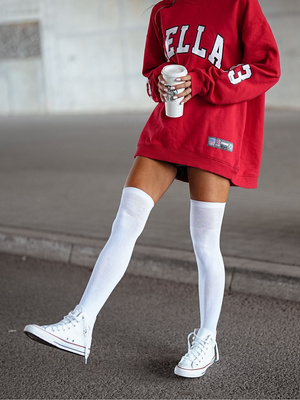 Damen Socken aus glatter Baumwolle Milena