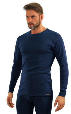 Langarmshirt Herren Art. 111 Dunkelblau