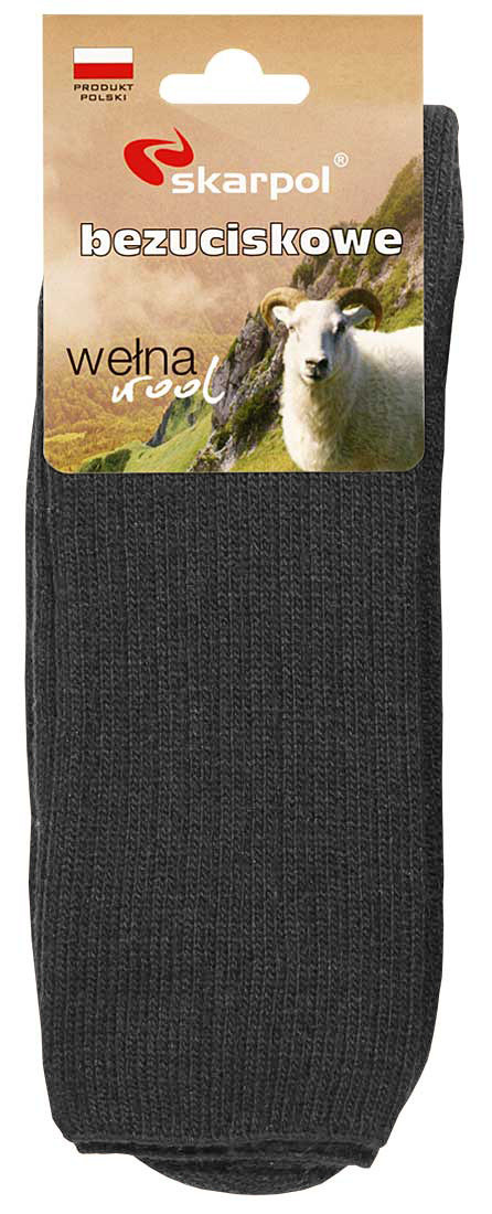 wełniane skarpety frotte z WEŁNY jagnięcej art. 55 Skarpol