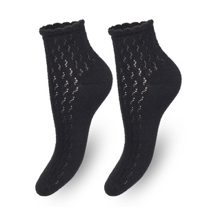 Durchbrochen-Socken Milena aus Baumwolle für Damen