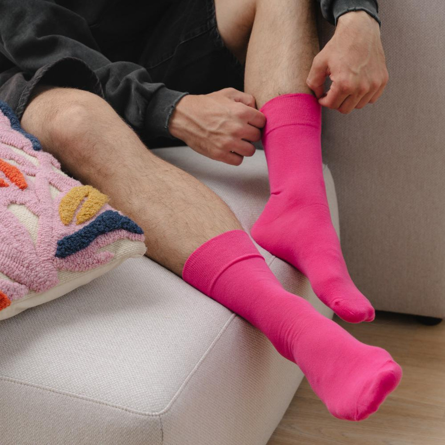 Anzug Socken Glatte Kunst.056 Steven