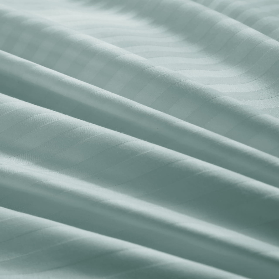 Bettwäsche Set Salbeigrün Damast