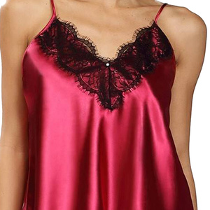 piżama damska Tima bordowa Dkaren