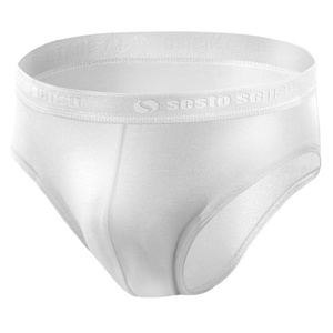 Sesto Senso Herren Slipy Set – Bequeme Baumwollunterwäsche mit Elastan, Sportlicher Stil, Anatomic Fit, Weiß, 4er Pack, Ideal für Aktive Männer