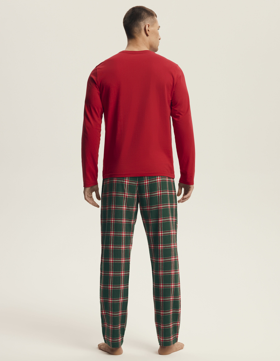 Nougat-Baumwoll-Pyjama