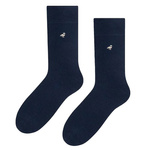 Farbige Herren Anzug Socken Marineblau Mehr Mode