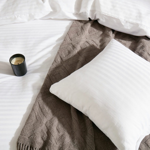 Bettwäsche Damast Weiß