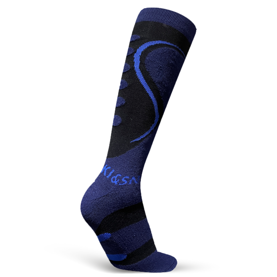 Ciepłe WEŁNIANE skarpety narciarskie, oddychające, antybakteryjne SN Sesto Senso