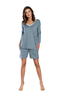 Damen-Pyjama Serie 3/4 kurze Hosen