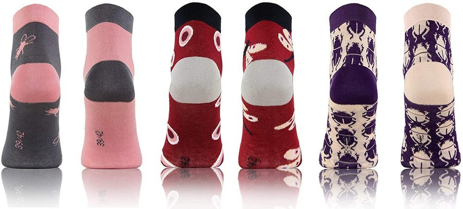 Sneakersocken Finest Simply Mehrfarbig