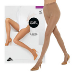 Klassische halbmatte Damenstrumpfhose Lycra LAURA 40 DEN Gatta