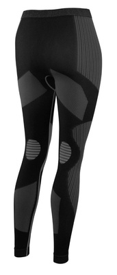 Sesto Senso Damen Thermo Leggings – Thermoaktive Sporthose aus Poliamid, Atmungsaktiv und Elastisch, Ideal für Winteraktivitäten, Grafit, Für Frauen