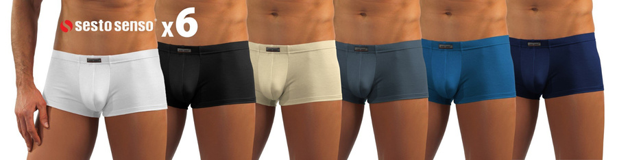 Sportliche Herren-Boxershorts BM06 Mehrfarbig