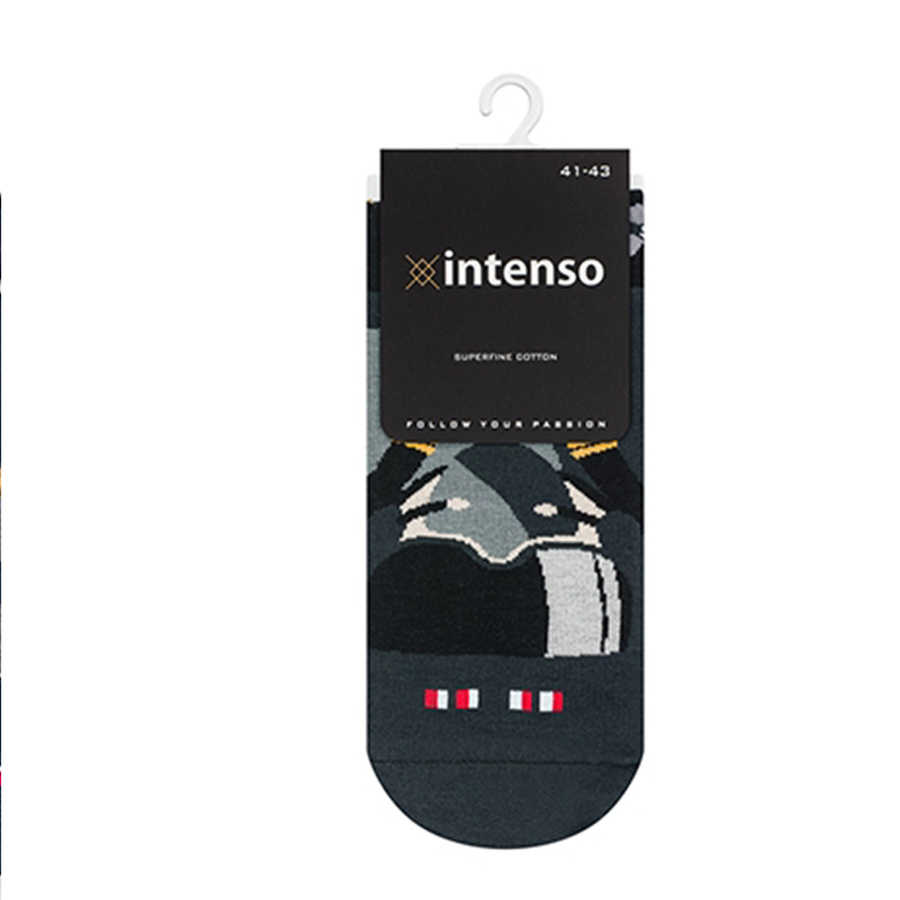 Intenso Herrensocken gemustert Kunst. 0563