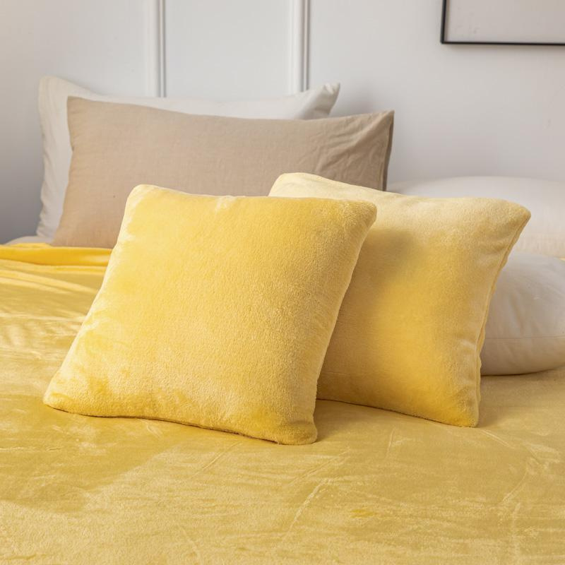 Cushion Cover Solo Mustard