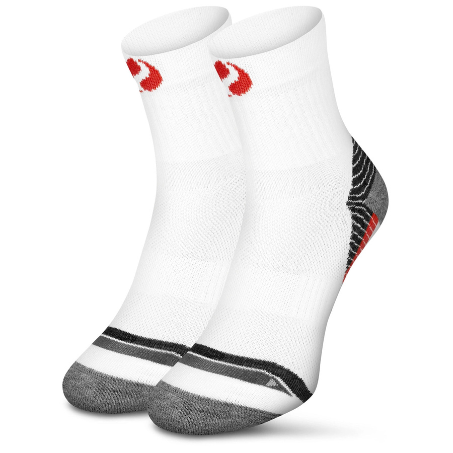 Herrensocken Simply Grau-Orange