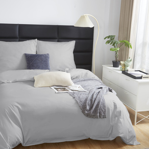 Lenjerie de pat Satinată Gri deschis