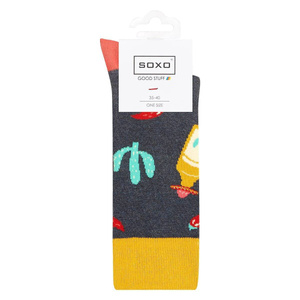 Soxo Good Stuff Herren Socken bunt lustig mexico  