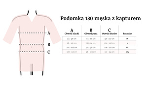 Halat bărbătesc Seria 130 Albastru