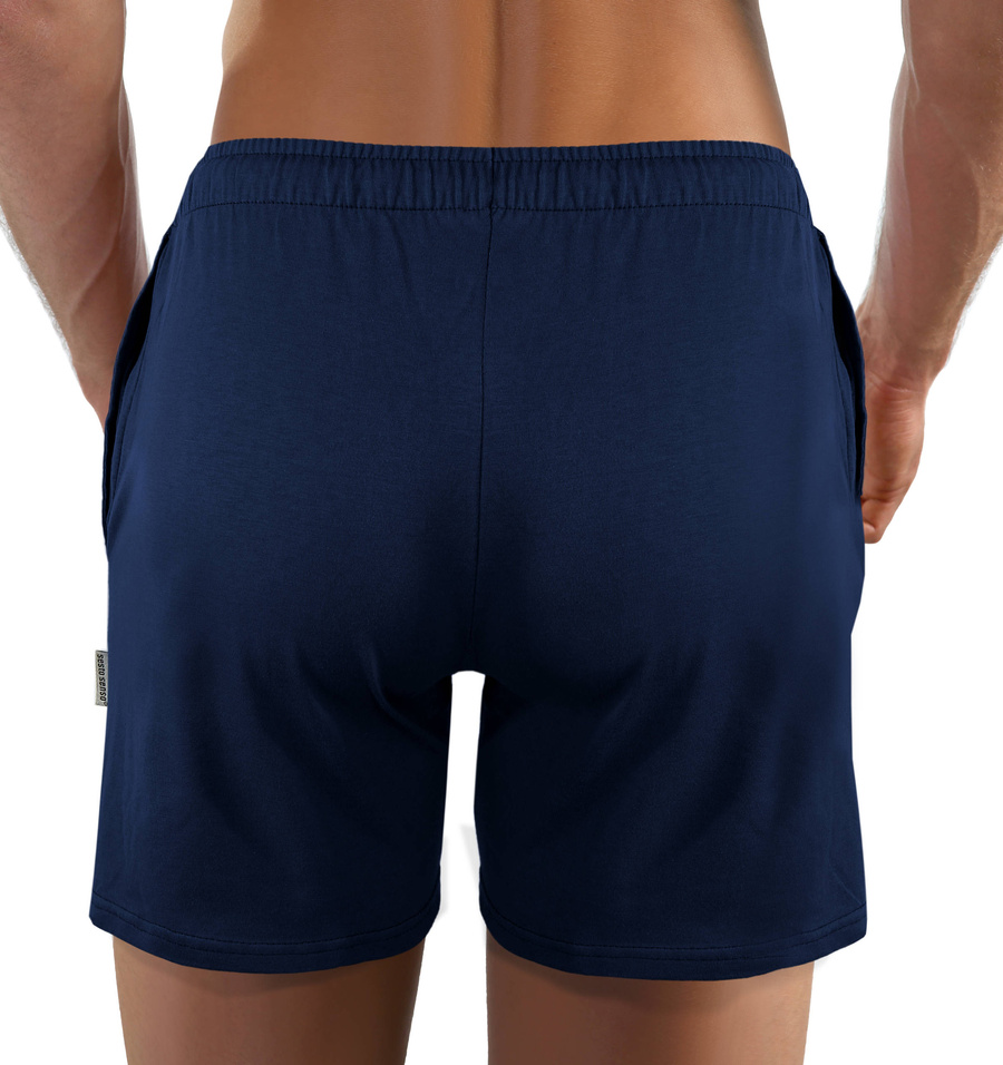 Krótkie spodenki piżamowe do spania Sesto Senso 651-15