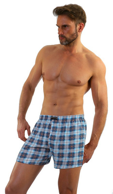 Herren-Boxershorts BM01 Blau