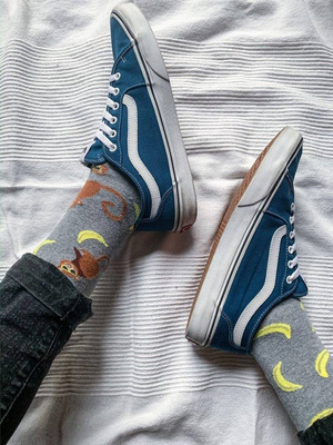 Skarpetki męskie kolorowe SOXO GOOD STUFF nie do pary banan