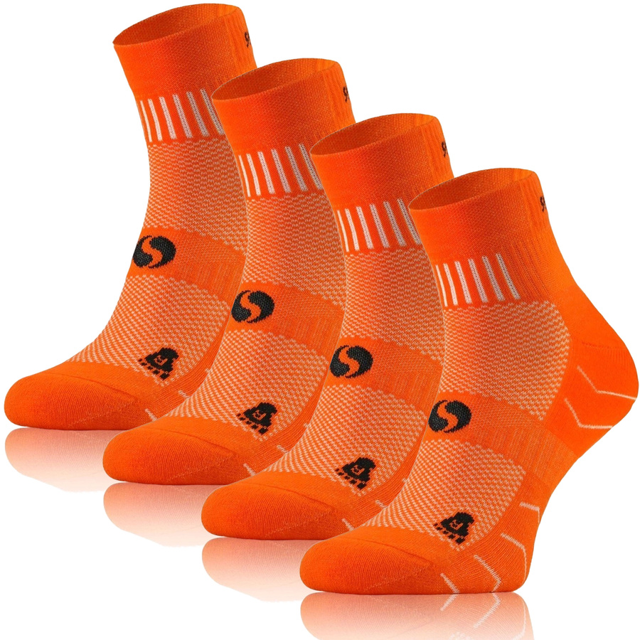 6X Sportowe krótkie skarpety dla biegaczy AMZ Sesto Senso