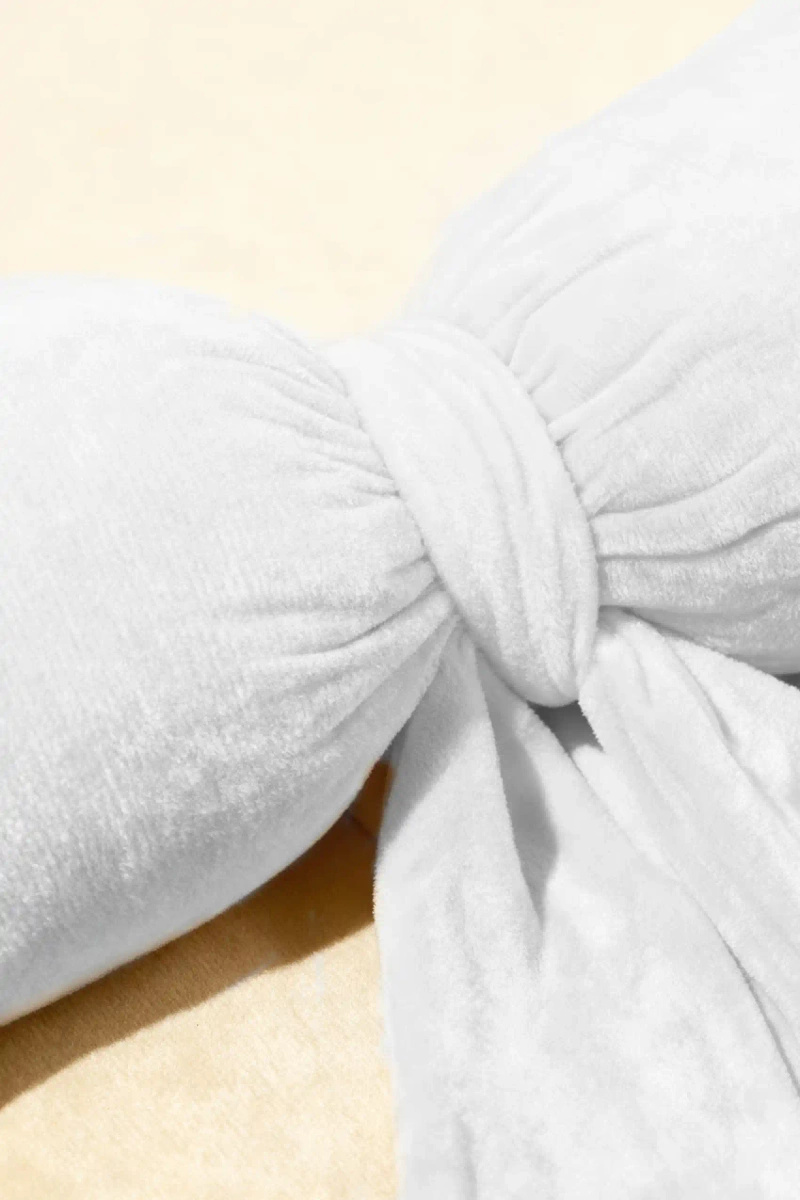 Cushion Velvet White