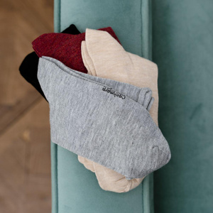 Kaschmirsocken Serie Grau