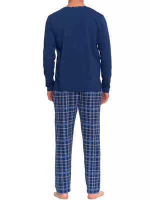 Pyjama aus Baumwolle mit langen Ärmeln für Männer