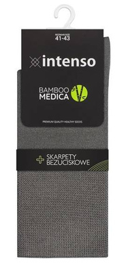 Skarpety medyczne BEZUCISKOWE Bambusowe Bamboo Medica Intenso