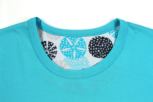 Damenpyjama Serie Blau