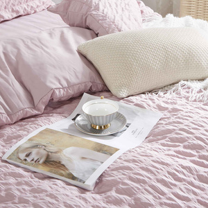 Bettwäsche Creasy Puderrosa