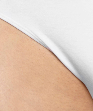 Mini-Slips Serie 2BMP-014 Weiß/Grau/Schwarz